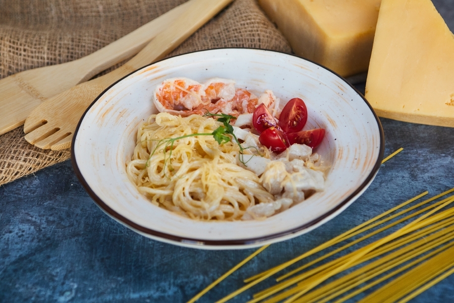 Паста с морепродуктами