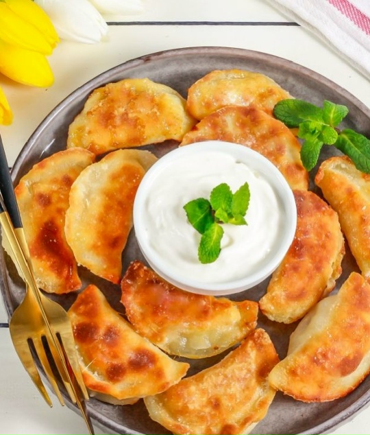 Вареники Фри с картофелем.