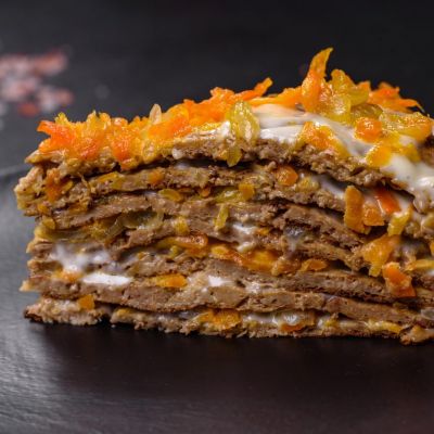 Торт из печени