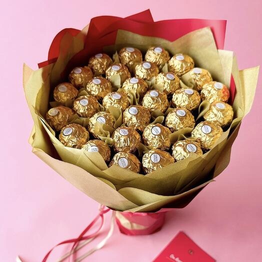 Букет из конфет Ферреро Роше