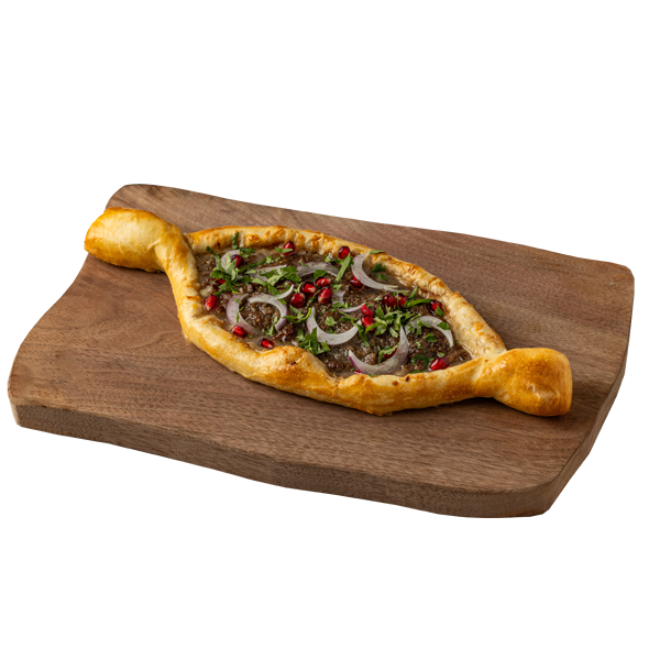 Пиде с телятиной