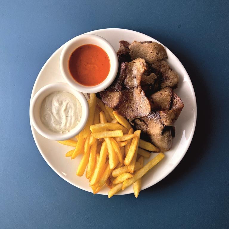 Шведский кебаб с картофелем