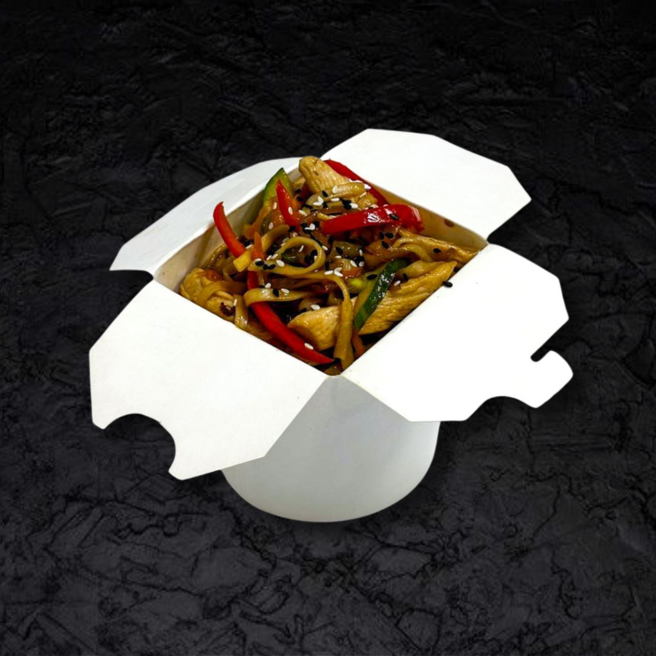 Вок с курицей