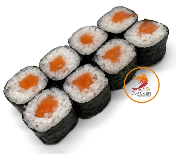 Ролл с лососем