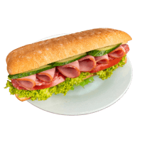 Панини с ветчиной и салями