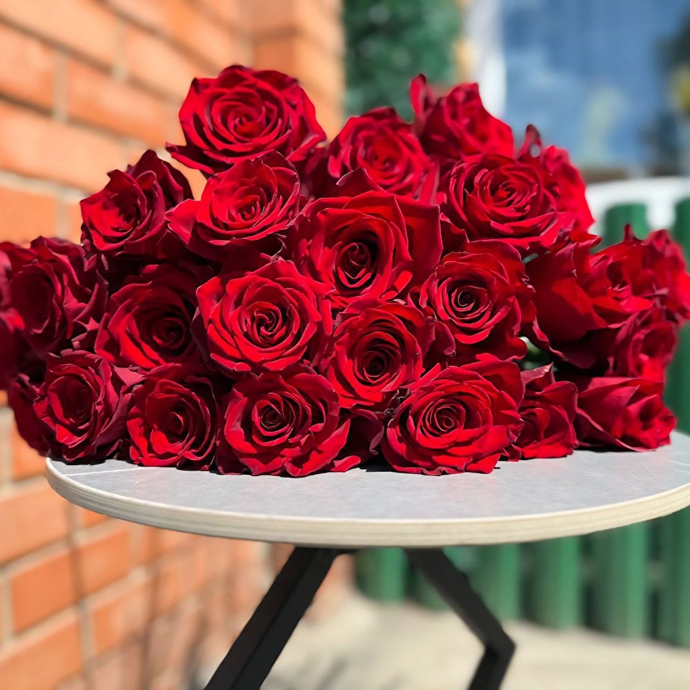 №127 Красные розы «Экслорер»