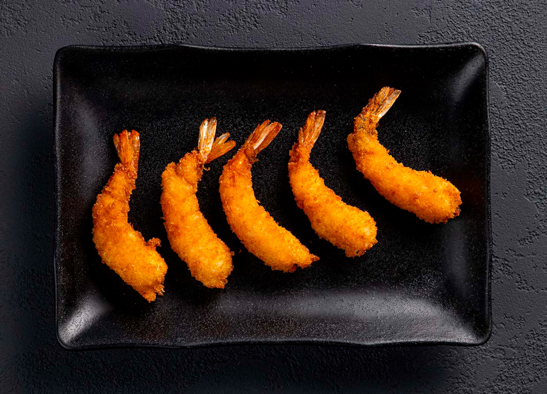 Тигровые креветки в кляре