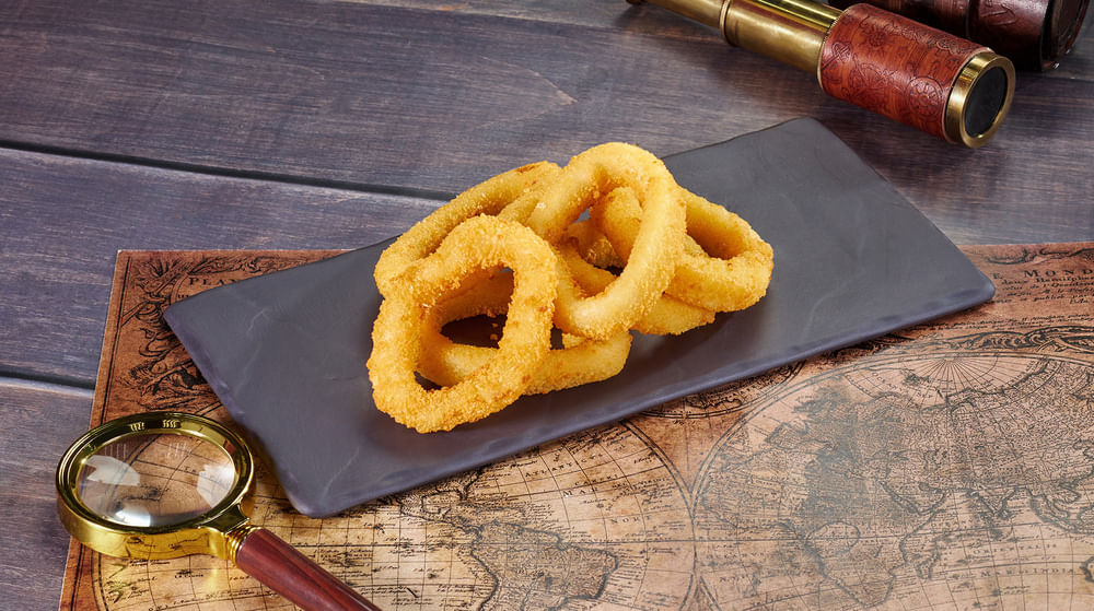 Кольца кальмара в панировке