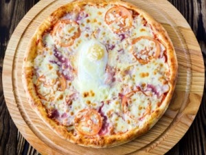 Пицца Карбонара Средняя