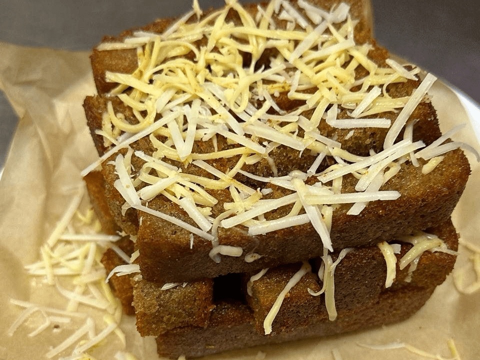 Гренки с сыром
