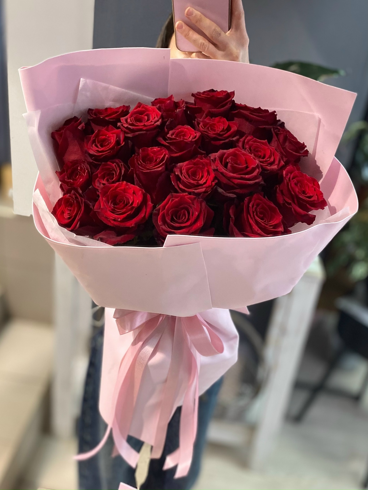 21 Роза в фоамиране