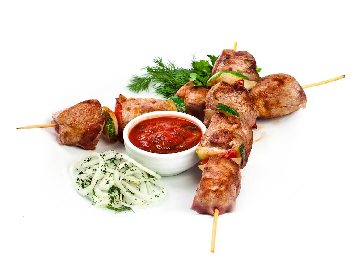 Шашлык икибир из курицы