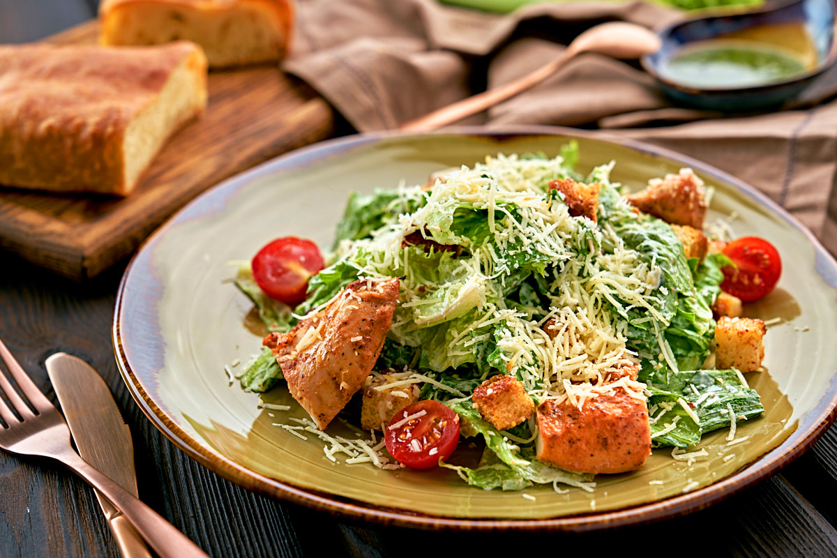 Цезарь салат