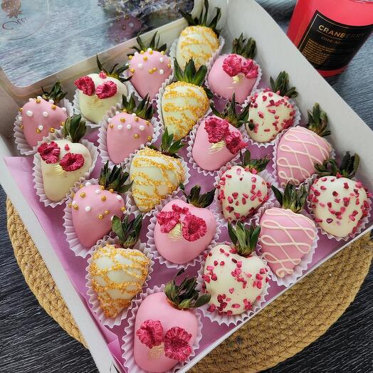 Клубника в шоколаде, 20 ягод