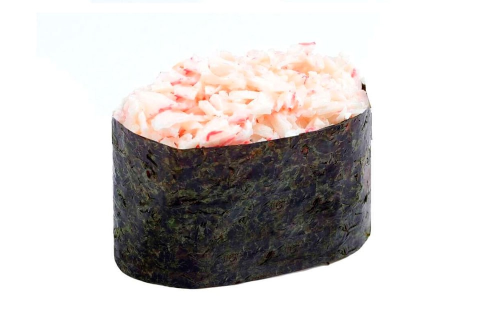 Гункан со снежным крабом