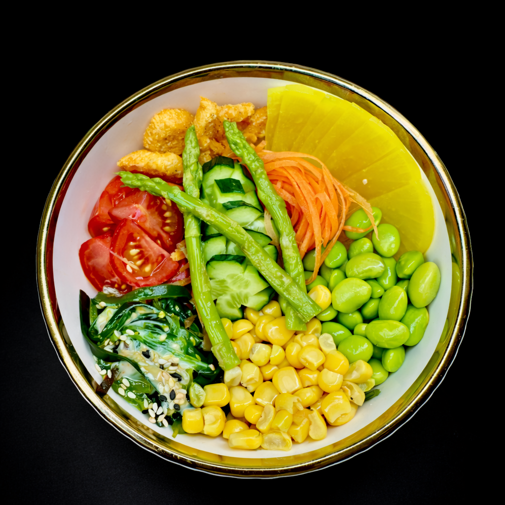 Поке вегетарианский