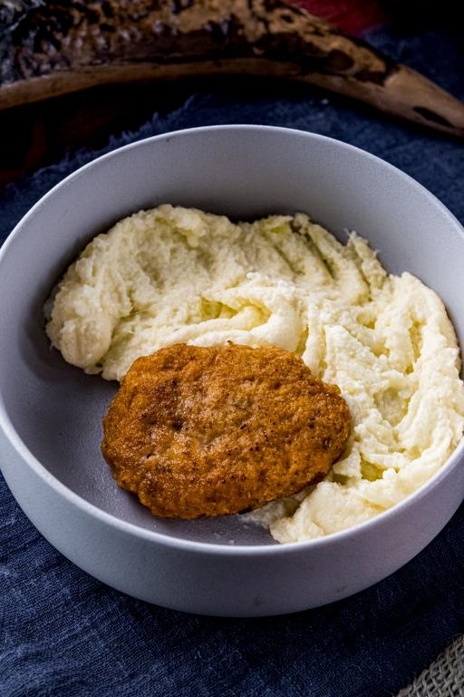 Д Пюрешка с куриной котлетой