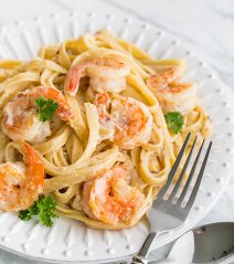 Паста с Креветками