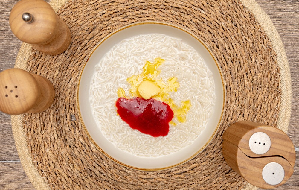 Рисовая каша на молоке