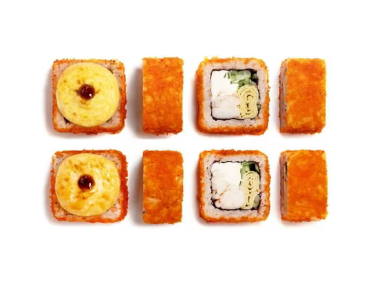 Запеченный ролл Бангкок с креветкой