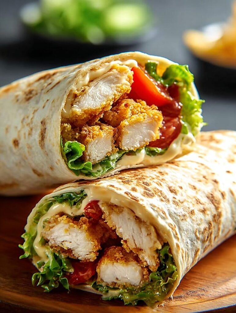 Ролл с курицей