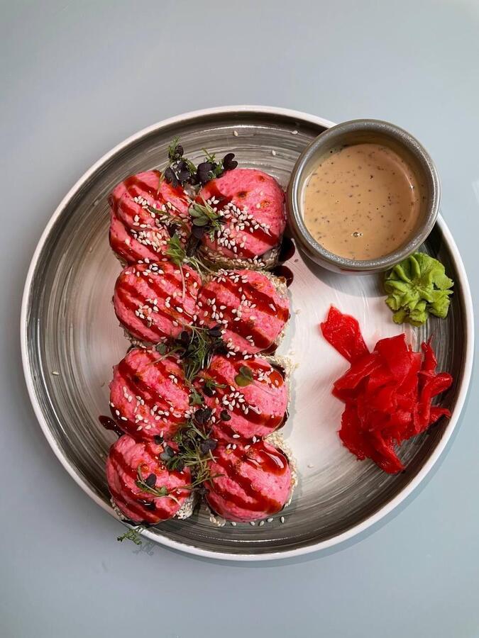 Запеченный с курицей