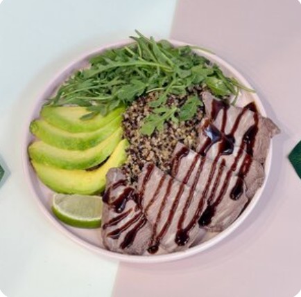 Завтрак с ростбифом 