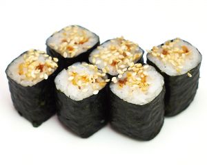 Ролл с угрём ( Унаги маки)