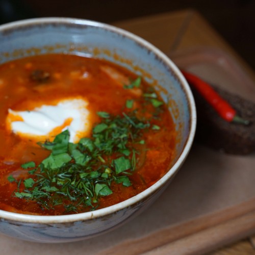 Солянка сборная мясная