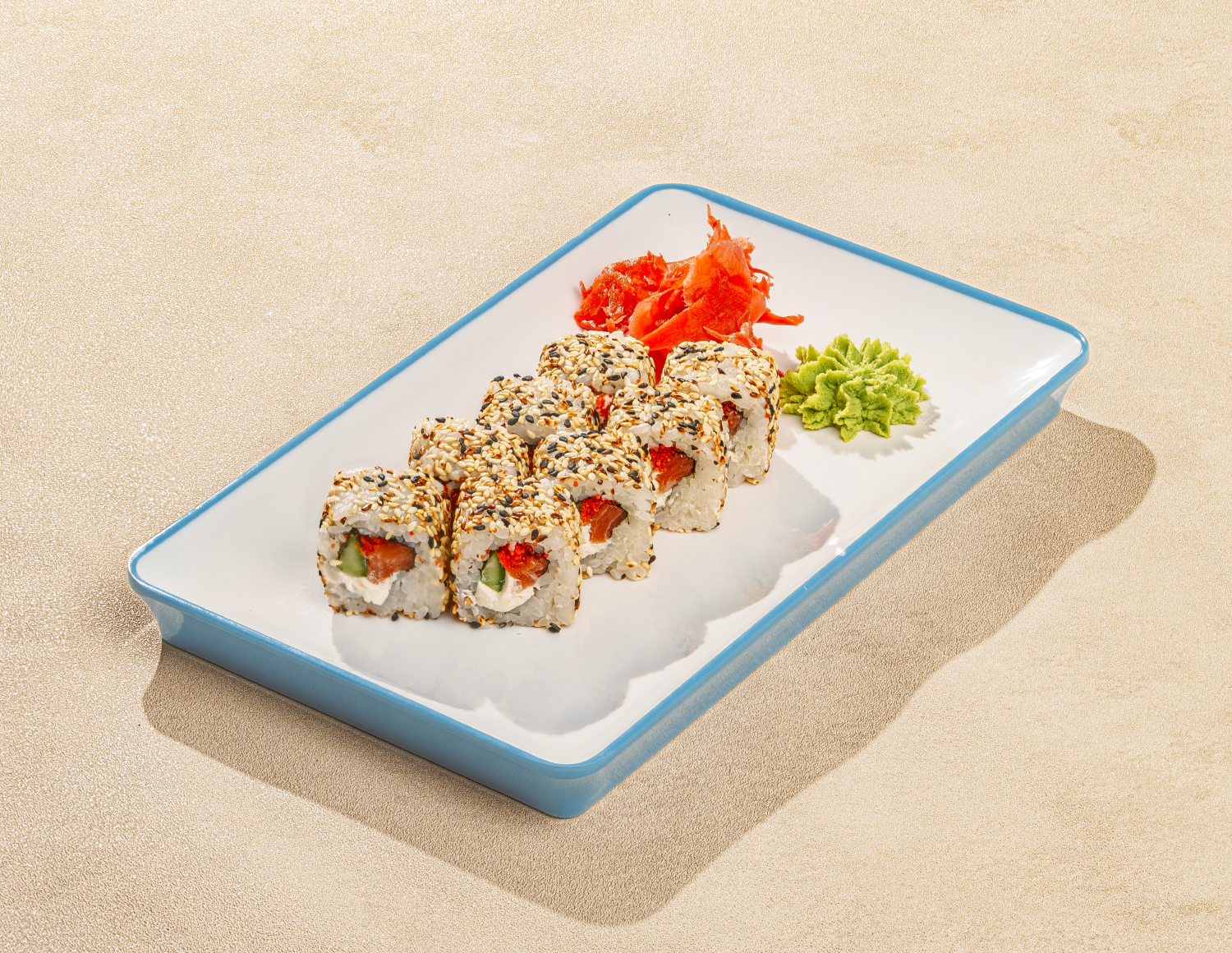 Ролл сливочный лосось