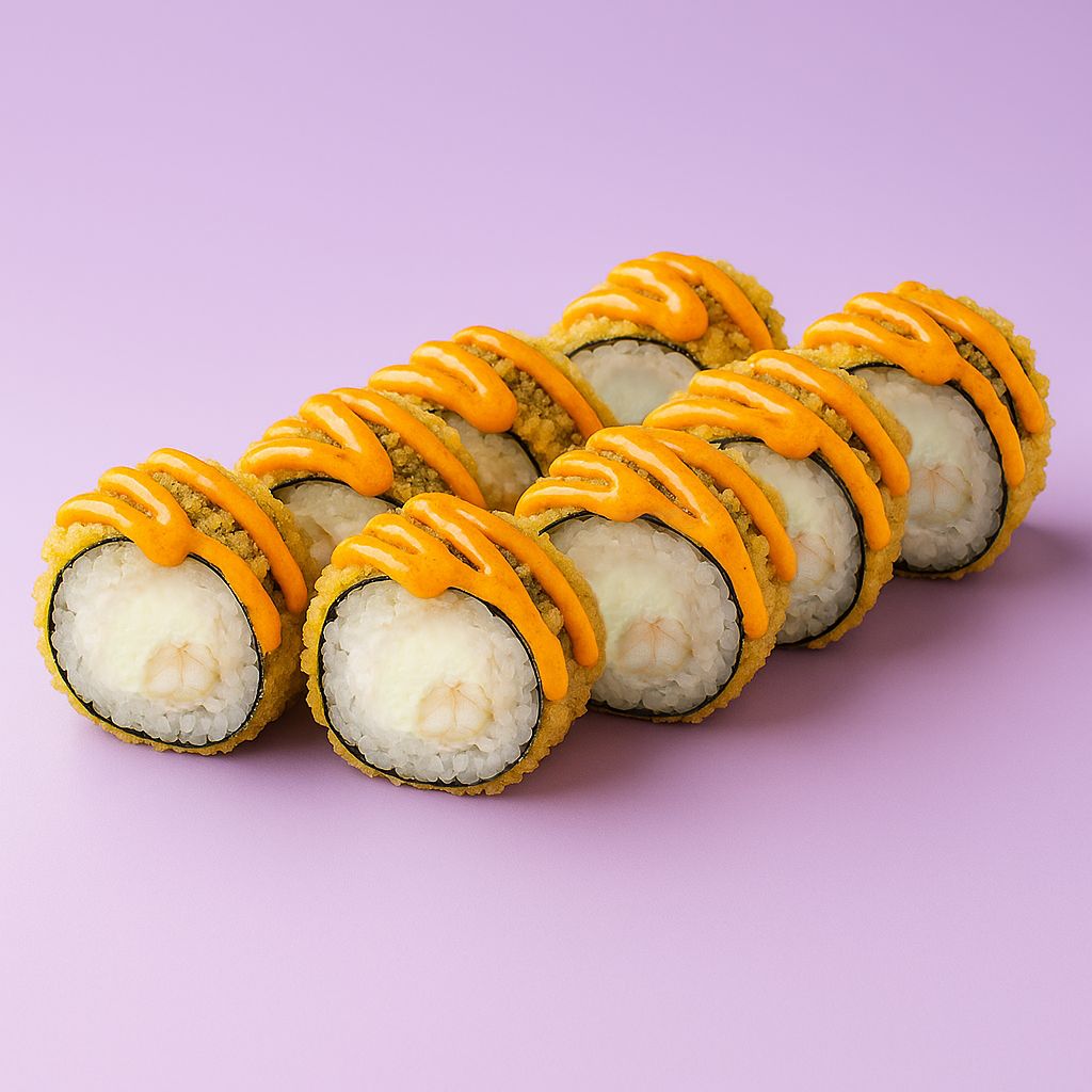 Сливочная креветка спайси темпура