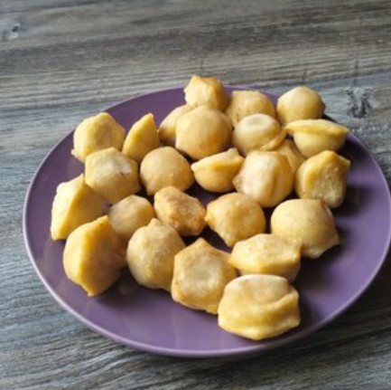 Пельмени жареные