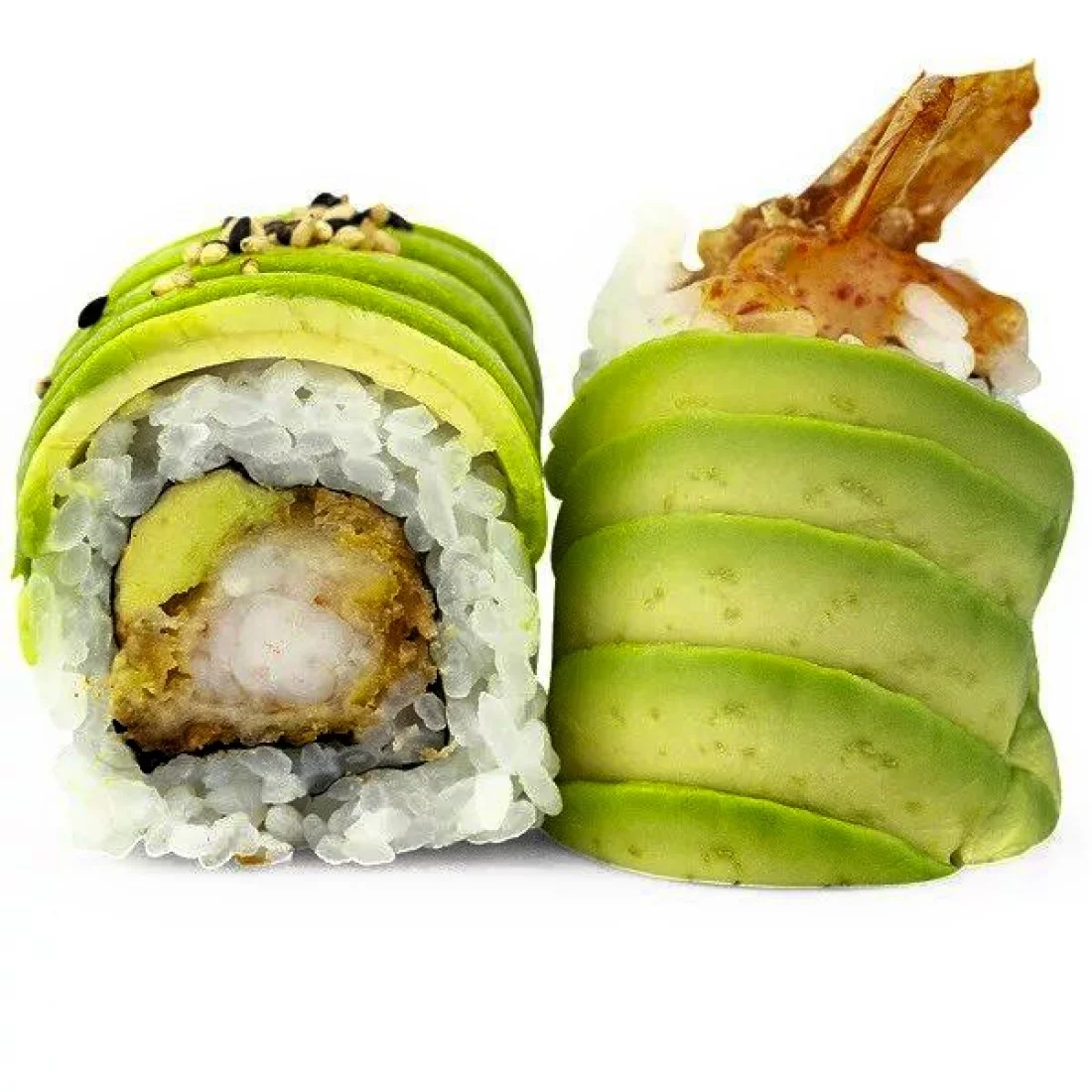 Авакадо-креветка в кляре