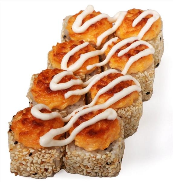 Роллы запечённые Хоккайдо