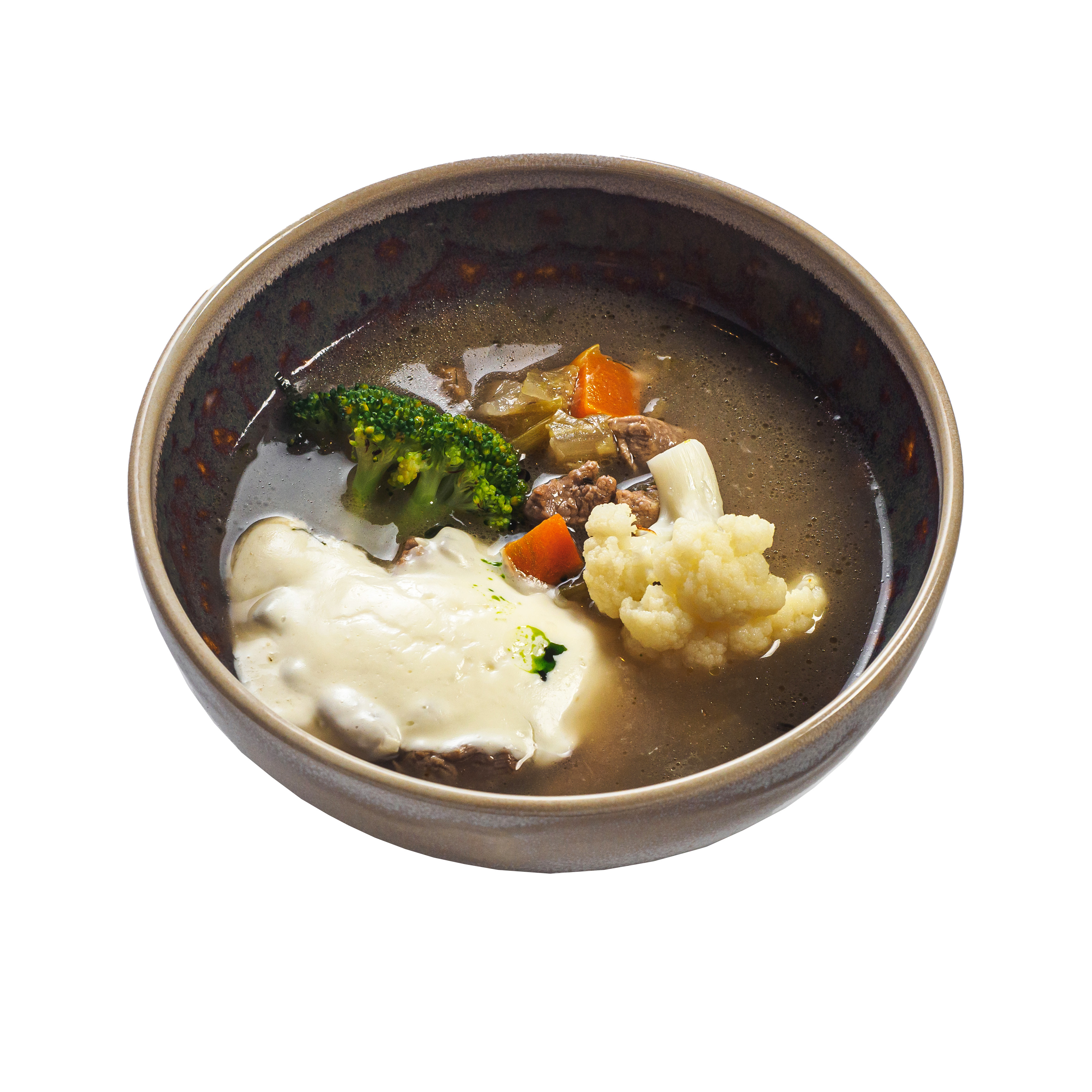 Бланкет из баранины с овощами