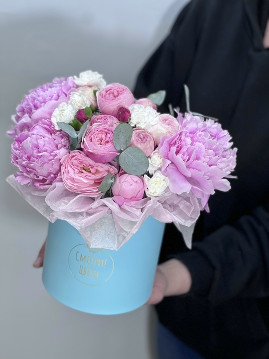 Коробочка «Пиони»