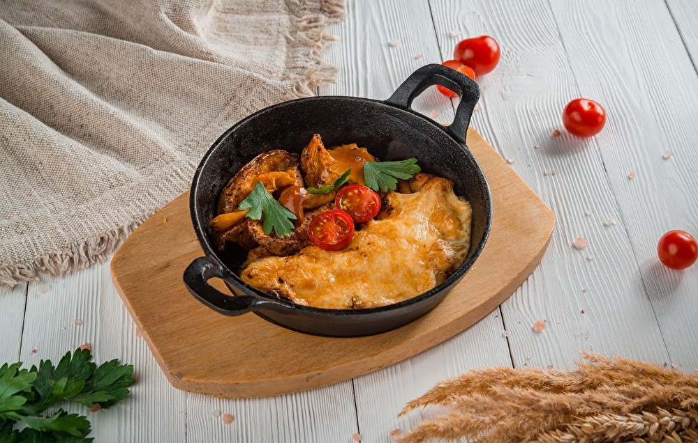 Цыплёнок по-французски