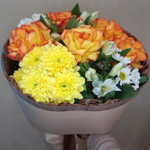 Яркий букет