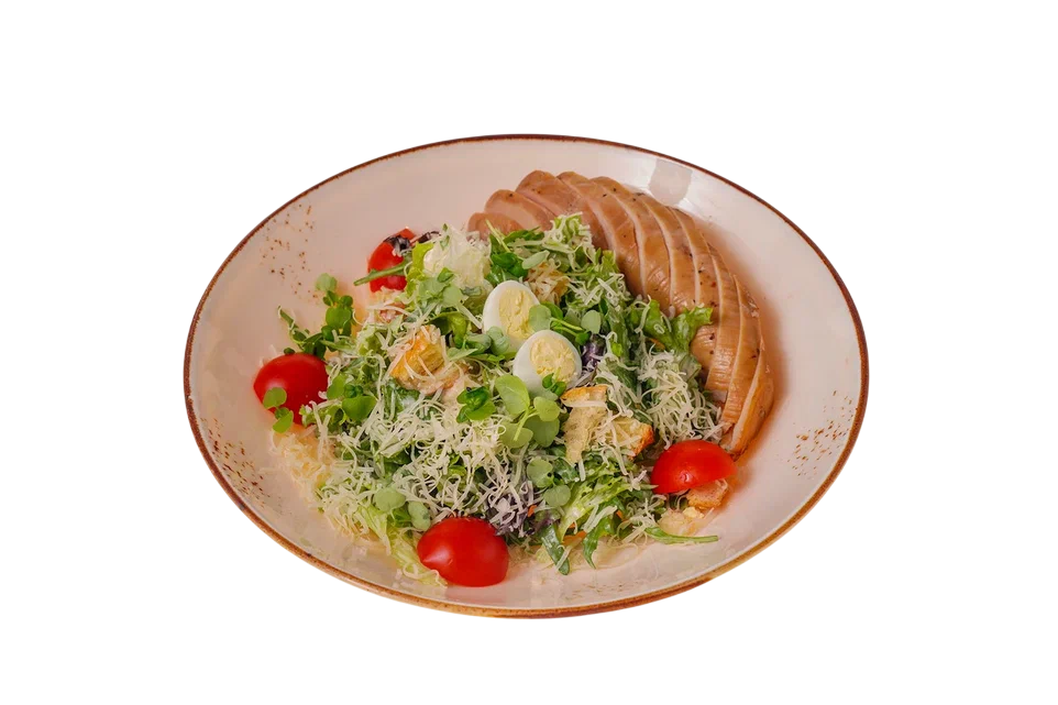 Цезарь с курицей