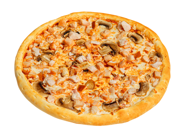 Курица грибы 32см