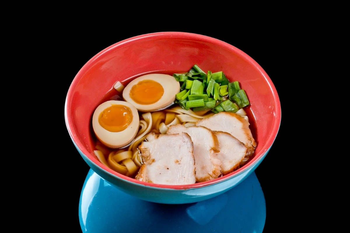 Рамен с курицей