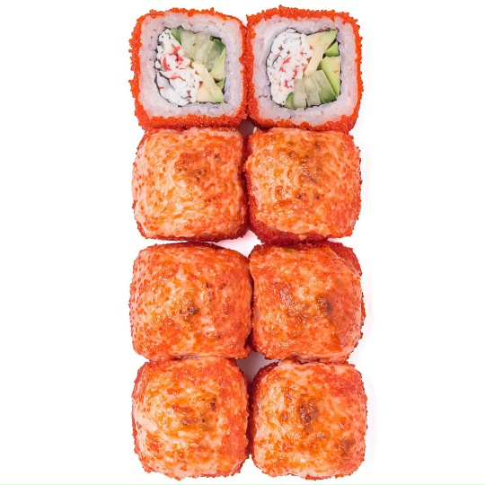 Запечённый ролл Калифорния Хот
