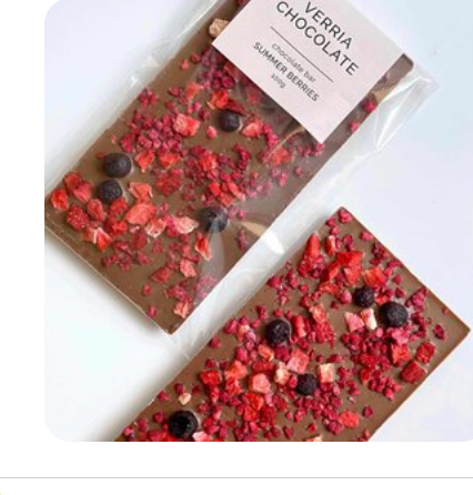 Молочный шоколад 33% Summer berries