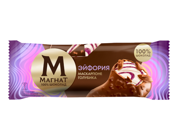 Мороженое Магнат Маскарпоне-голубика
