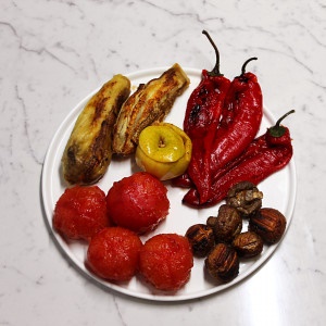 Шашлык из овощей