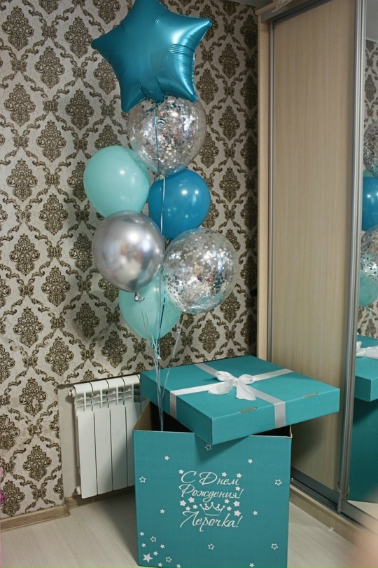 *Коробка-сюрприз Тиффани*