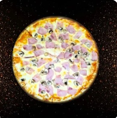 Грибная с ветчиной 33 см