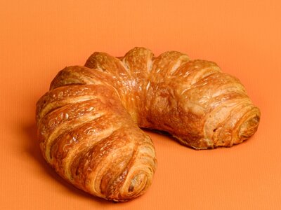 Рогалик с творогом и зеленью