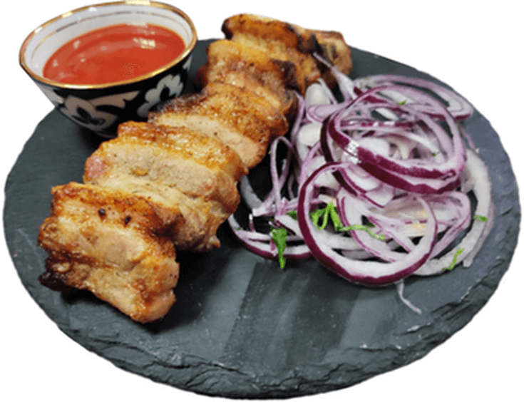 Шашлык из свиной шейки