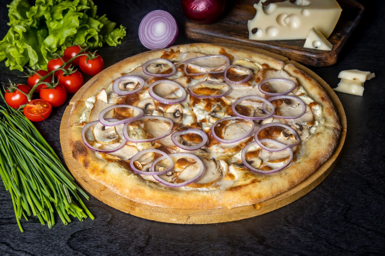 Пицца 33 см Жульен